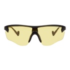 District Vision Black and Yellow Junya Racer Sunglasses