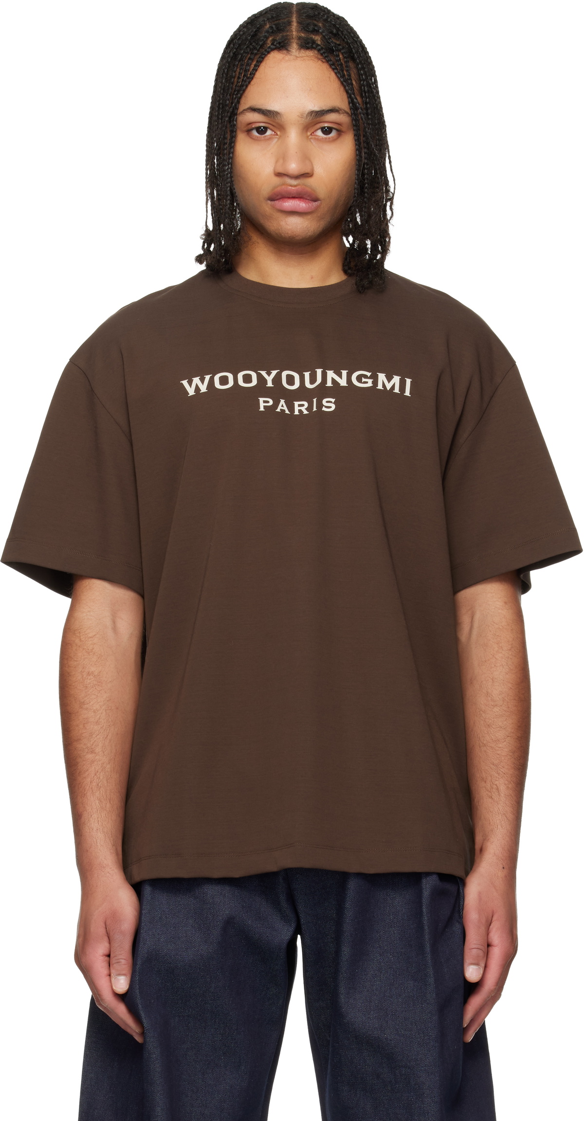 WOOYOUNGMI ピンク Tシャツ WOOYOUNGMI CLASSIC LOGO TEE - Hypestages KL & Johor | Streetwear