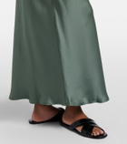 Asceno Tallin silk maxi dress