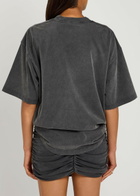 Alexanderwang.t Prestyled T-shirt Cotton Mini Dress Black
