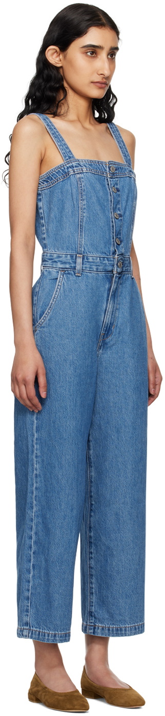 Levi's Blue Drea Denim Jumpsuit Levi's Red