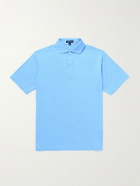 Peter Millar - Excursionist Stretch-Cotton and Modal-Blend Polo Shirt - Blue