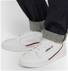 adidas Originals - Continental 80 Full-Grain Leather Sneakers - White