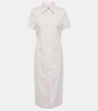 Tod's Cotton-blend shirt dress
