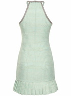 SELF-PORTRAIT - Bouclé Mini Dress