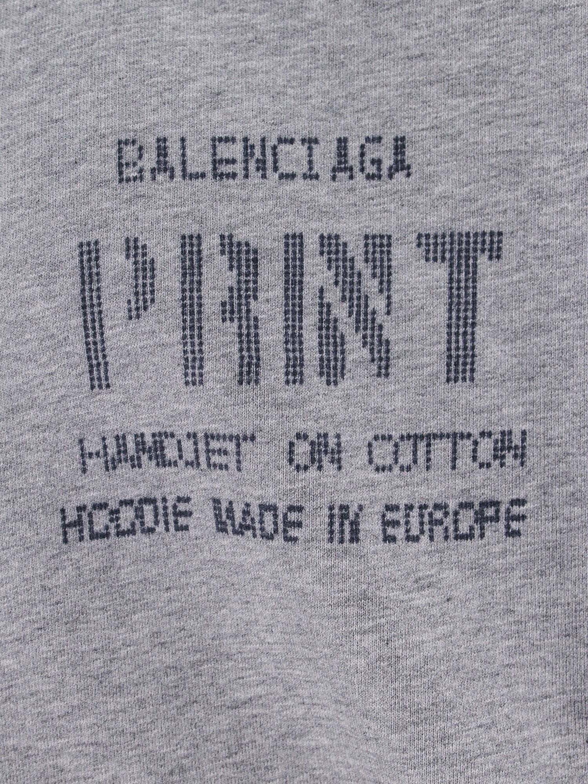 grey balenciaga sweatshirt