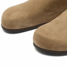 Studio Nicholson Men's Wearing Slip On Clog in Taupe