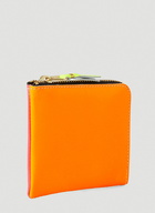 Fluo Zip Wallet in Green