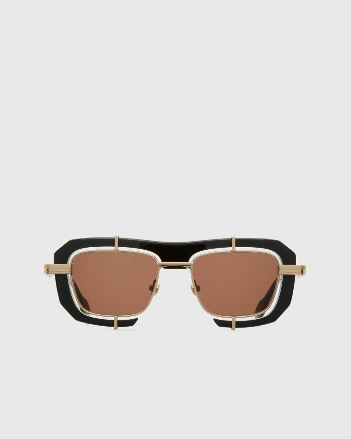 JW Anderson JWA03-GEOMETRIC black/gold Mens Eyewear