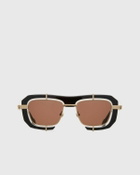 JW Anderson JWA03-GEOMETRIC black/gold Mens Eyewear