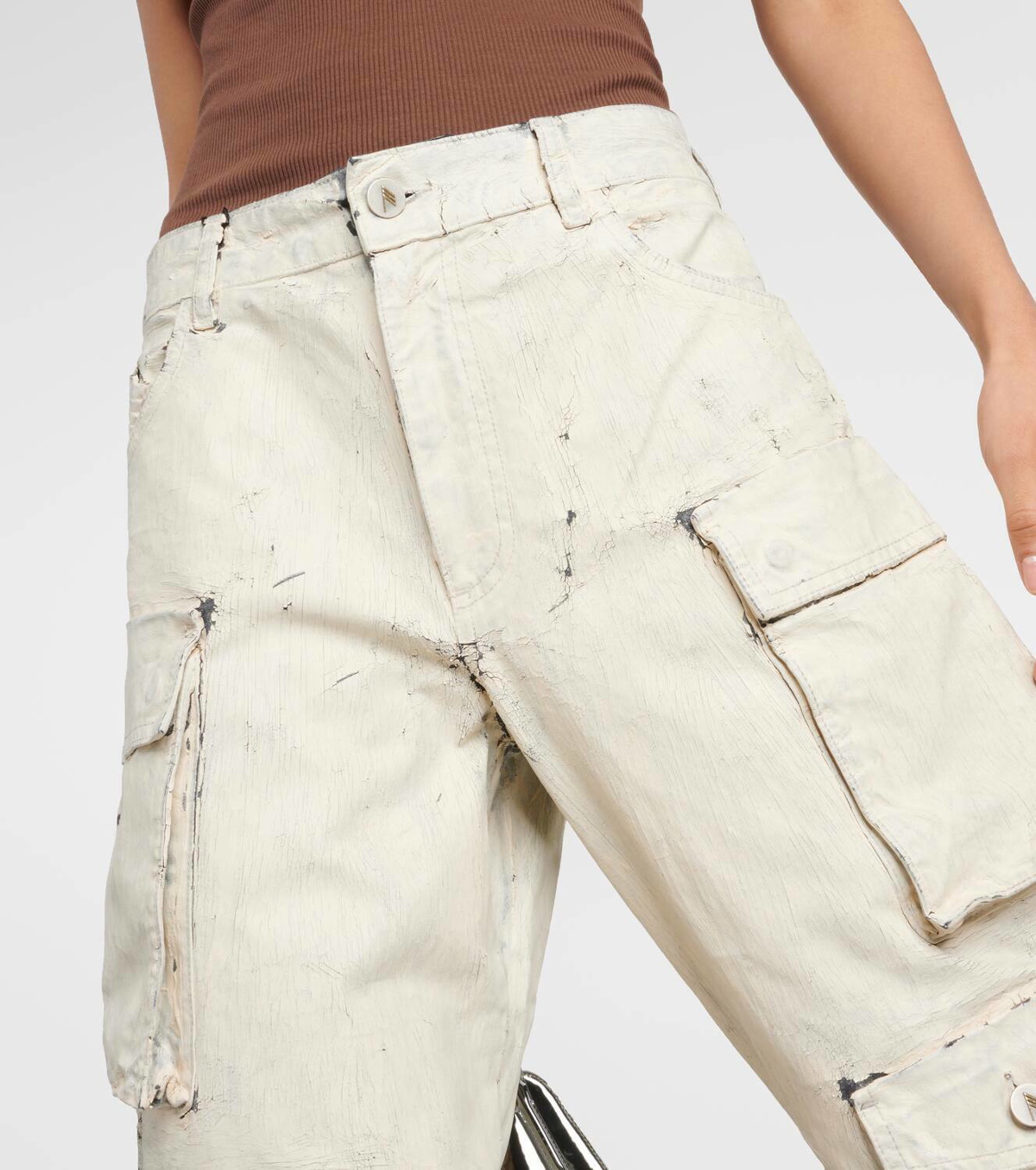 The Attico Fern cargo jeans The Attico