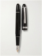 Montblanc - Meisterstück LeGrand Traveller Resin and Gold- and Platinum-Plated Fountain Pen