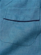 Turnbull & Asser - Modern Linen Pyjama Set - Blue