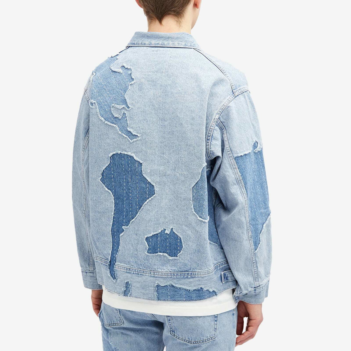 Levi's ユーティリティ トラッカージャケットCHIZU MID RINSE