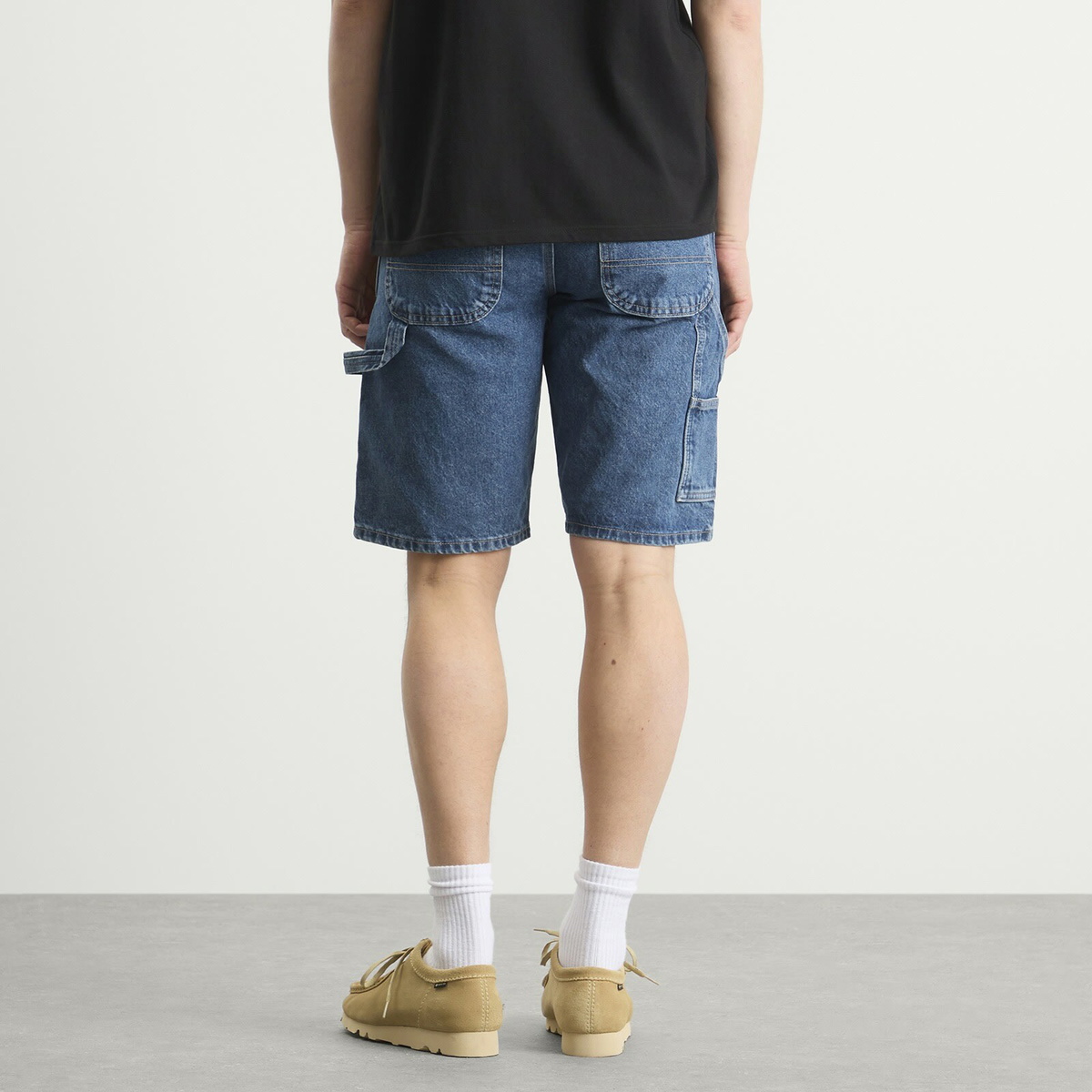 Dickies Men's 993 Denim Carpenter Shorts in Classic Blue