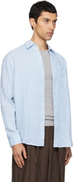 ERL Blue Plaid Shirt