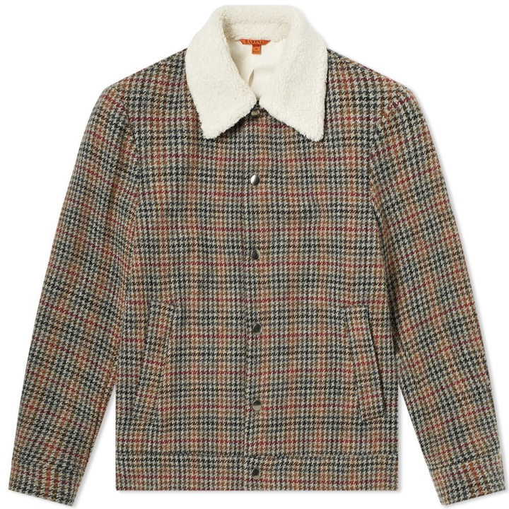 Photo: Barena Sherpa Check Coach Jacket