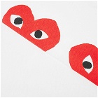 Comme des Garcons Play Long Sleeve Multi Heart &Logo Tee