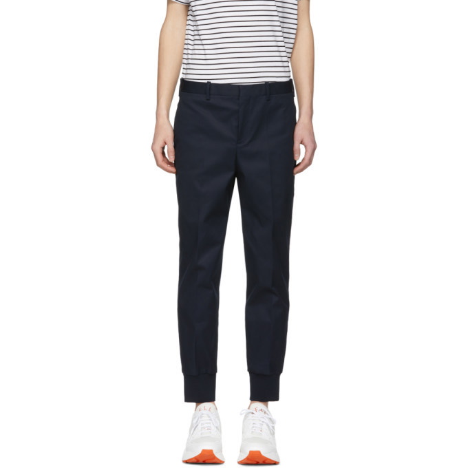 Photo: Neil Barrett Navy Pantaloni Trousers