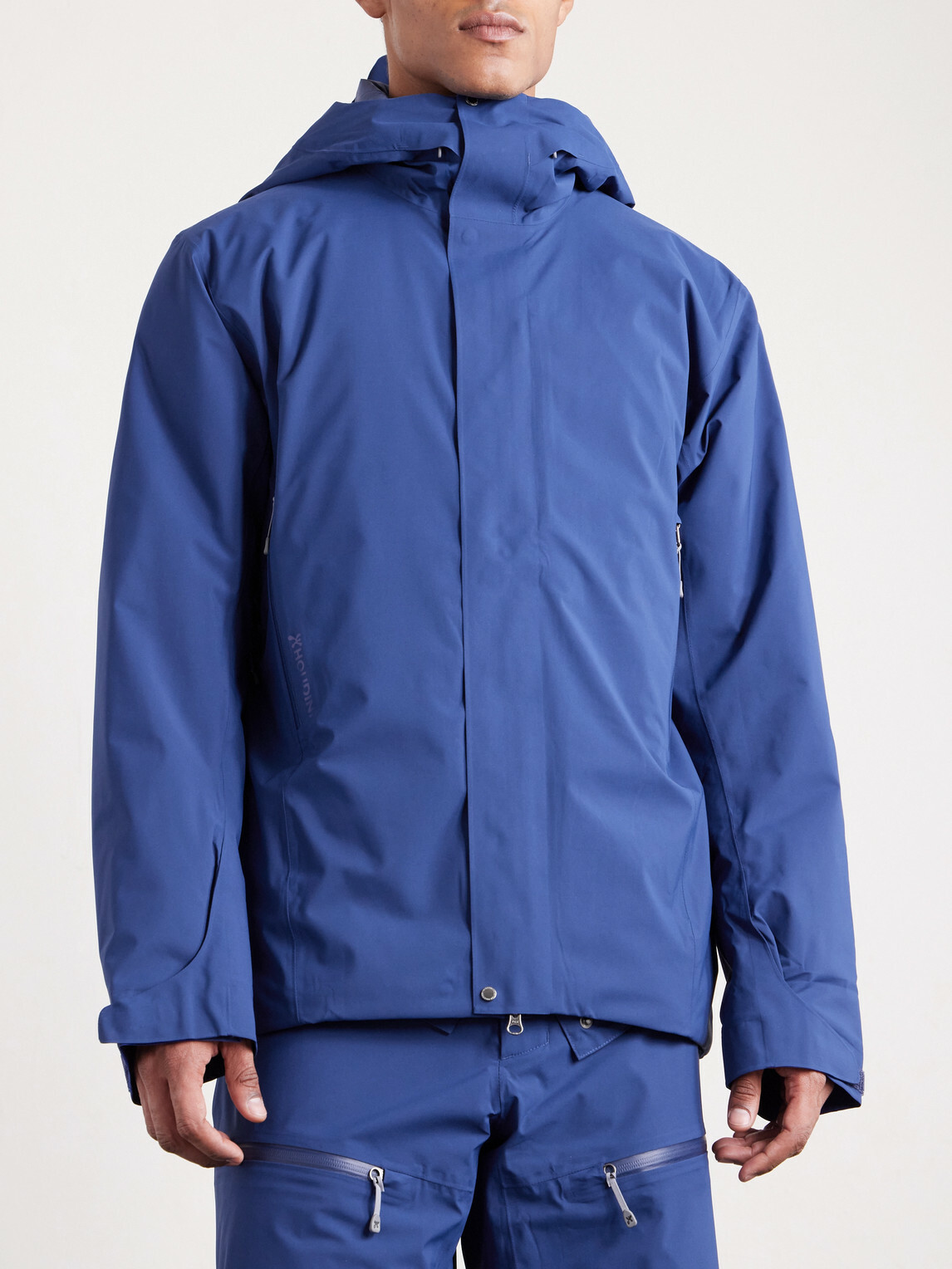 Houdini - Padded Recycled Hooded Ski Jacket - Blue