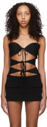 Lado Bokuchava Black Shibari Camisole