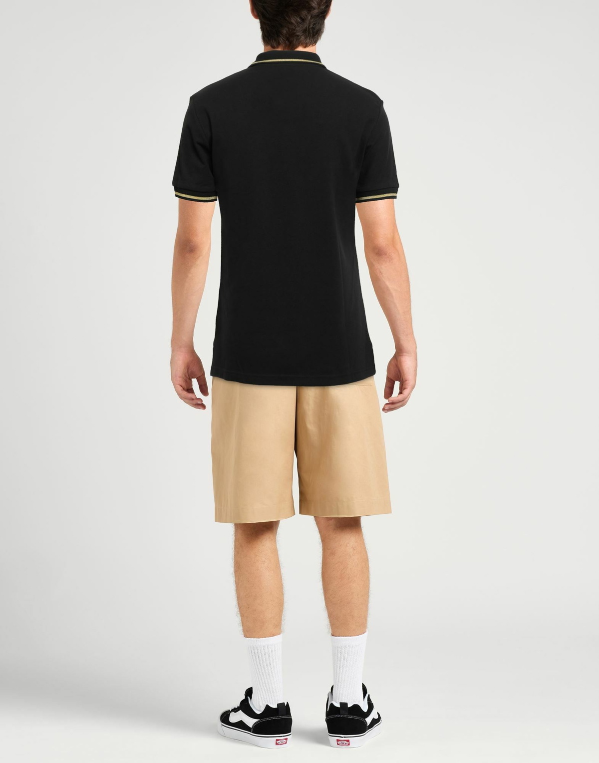 Versace Jeans Couture Mens Polo shirt in Black