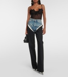 Y/Project Cut Out straight jeans