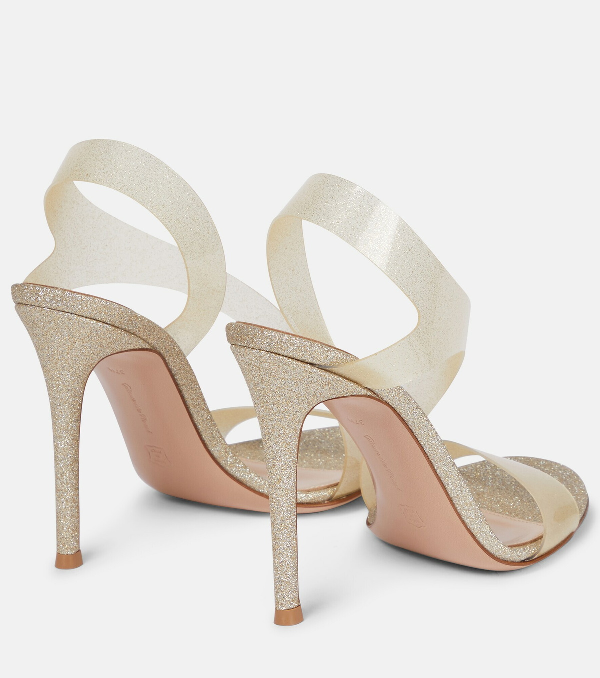 Gianvito Rossi - Metropolis 105 PVC slingback sandals