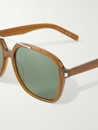 SAINT LAURENT - Squared-Frame Acetate Sunglasses