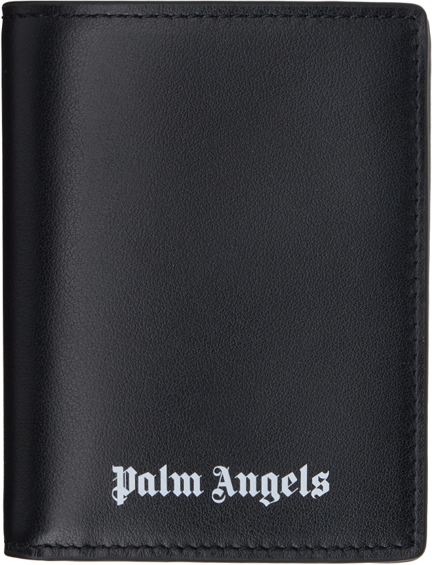 Photo: Palm Angels Black Logo Wallet