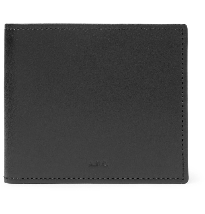 Photo: A.P.C. - Ally Leather Billfold Wallet - Black