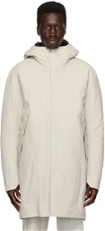 Veilance Off-White Monitor Down Coat