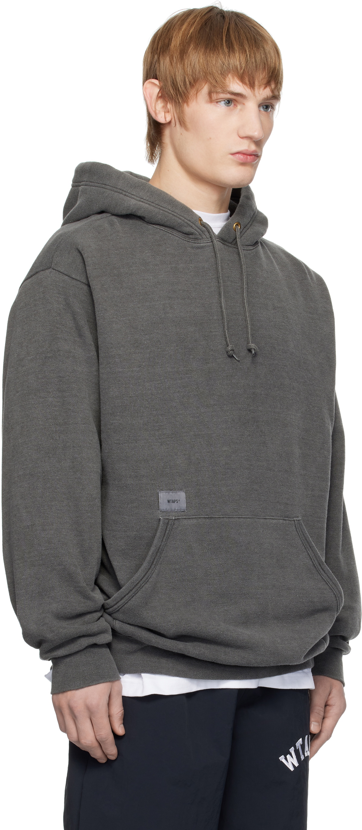 WTAPS Gray Cut & Sewn 17 Hoodie WTAPS