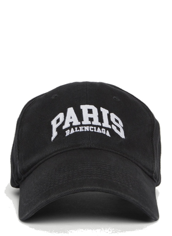 Photo: Paris Baseball Cap in Black