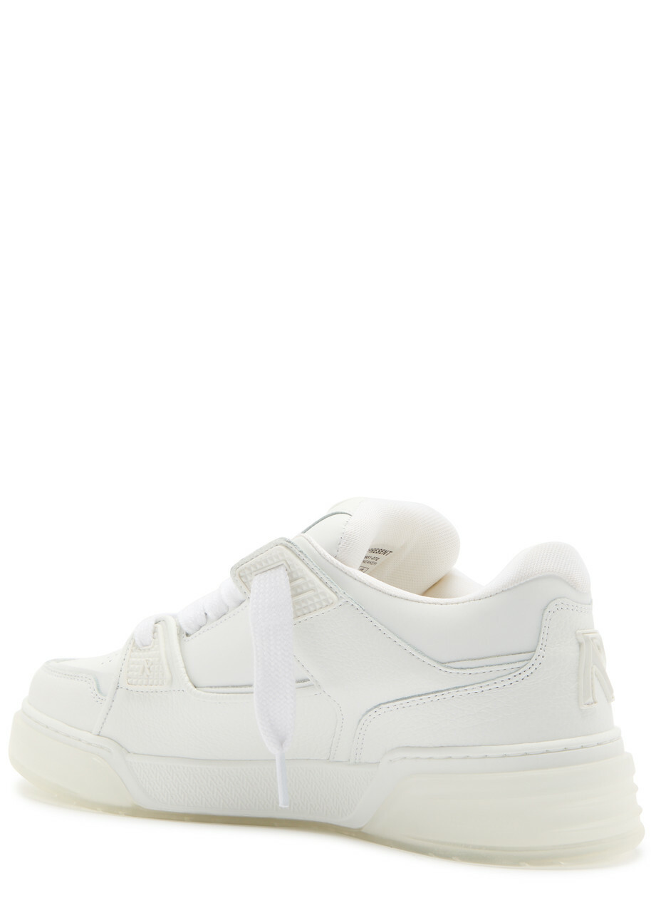 Represent Studio Panelled Leather Sneakers White