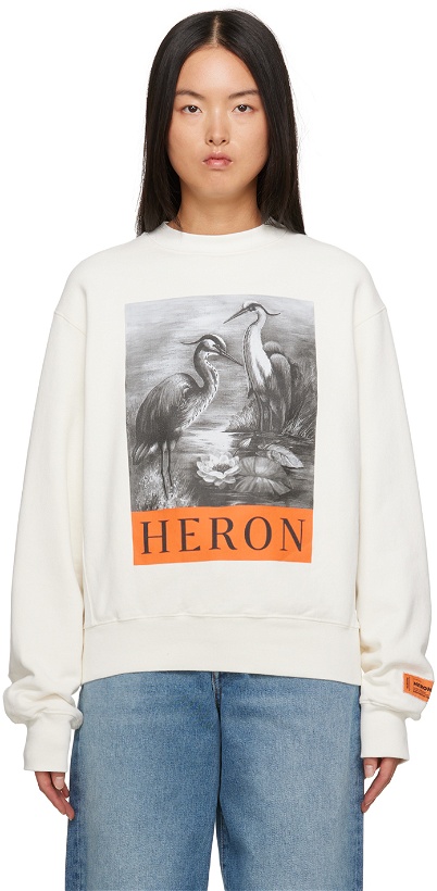 Photo: Heron Preston Off-White 'Heron' Sweatshirt