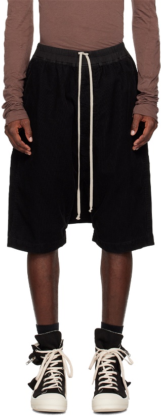 Photo: Rick Owens DRKSHDW Black Pods Shorts