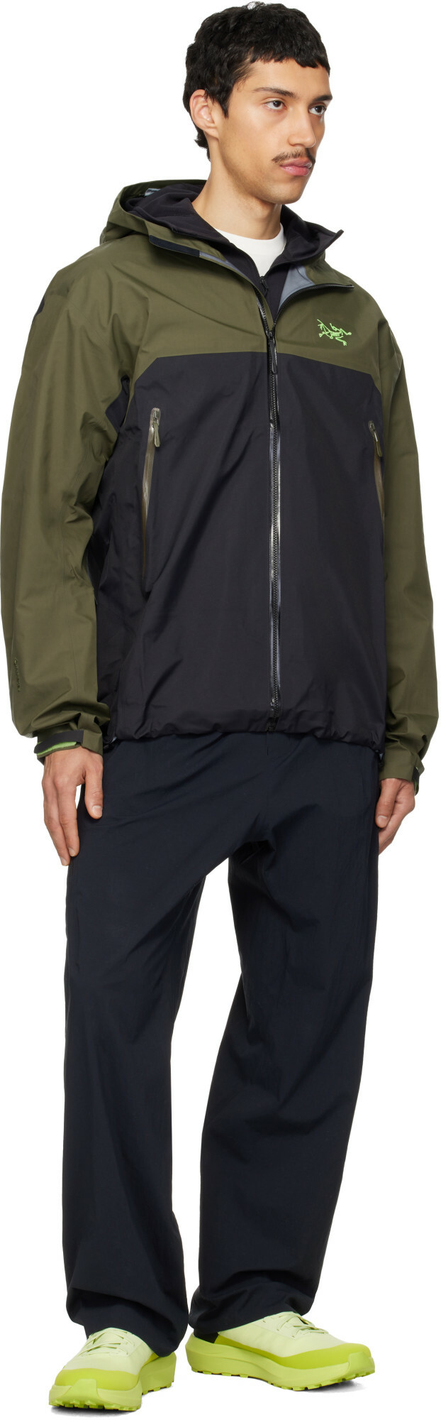 Arc'teryx Green & Black Beta Jacket