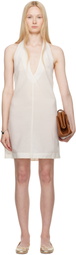 BELLE Off-White Lou Minidress