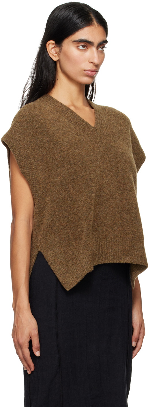 Studio Nicholson Brown Poros Vest