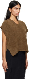 Studio Nicholson Brown Poros Vest