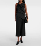 Fforme Pat high-rise crêpe culottes