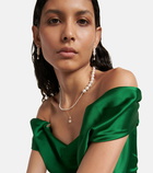 Sophie Bille Brahe - Peggy Collier 14kt gold and pearl necklace