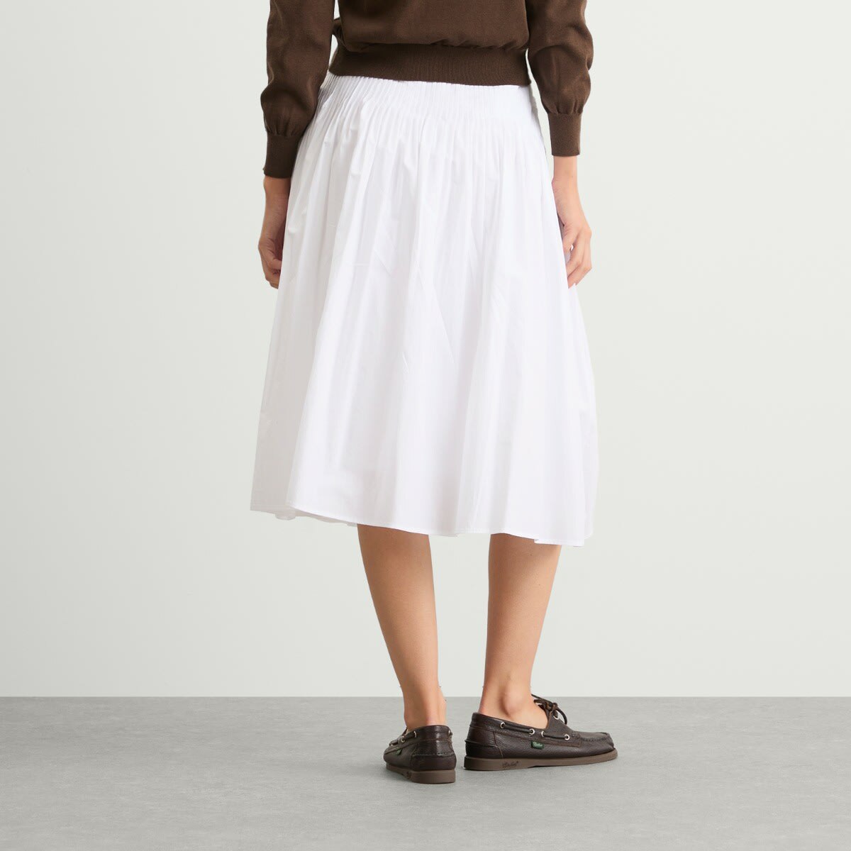 Nothing Written Women's Sherry Pleated Skirt in White