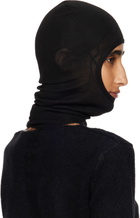 Rick Owens Black Concordians Skull Balaclava