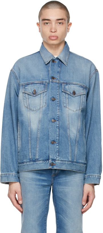 Photo: Acne Studios Blue Denim Trucker Jacket