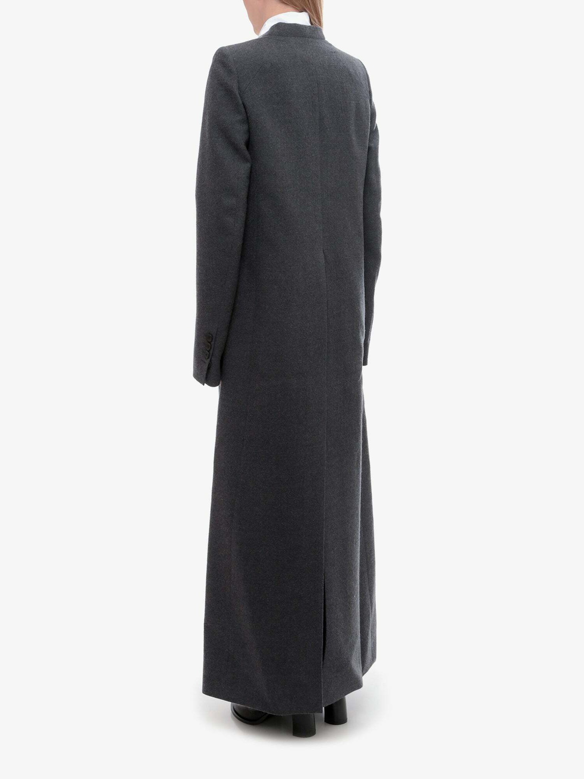 Ann Demeulemeester Coat Grey   Womens