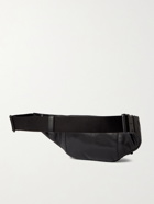 SAINT LAURENT - Logo-Embossed Leather Belt Bag - Black