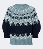 Altuzarra Marty Fair Isle cotton sweater