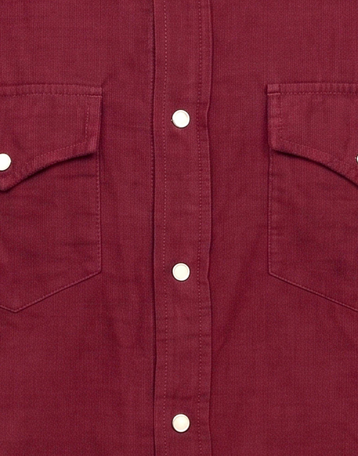 Brunello Cucinelli Mens Shirt Burgundy